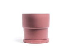 10.75" Calyx Pot with Water Saucer