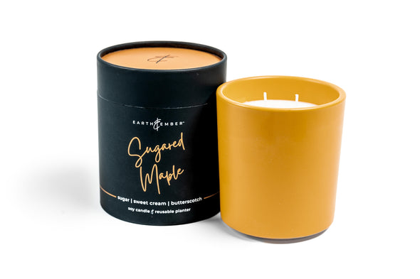 Earth & Ember: Sugared Maple - 13oz Tumbler Candle