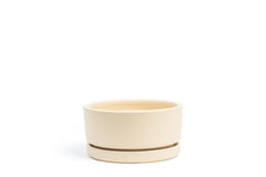 6.5" Low-Bowl with Water Saucer