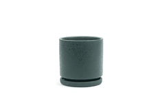 12.5" Limited Release Gemstone Cylinder Pot with Water Saucer