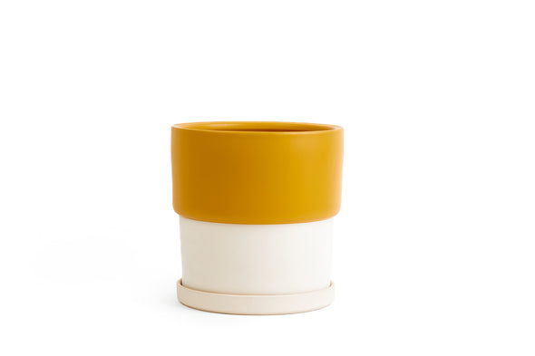 *SALE* 12.5" Calyx Pot with Water Saucer $35.00