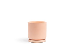 10.5" Blush Gemstone Cylinder Pot